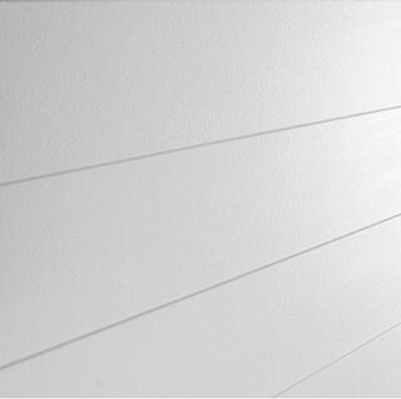 Garasjeport RV Linje – 375 cm bredde, RAL 9010 Hvit