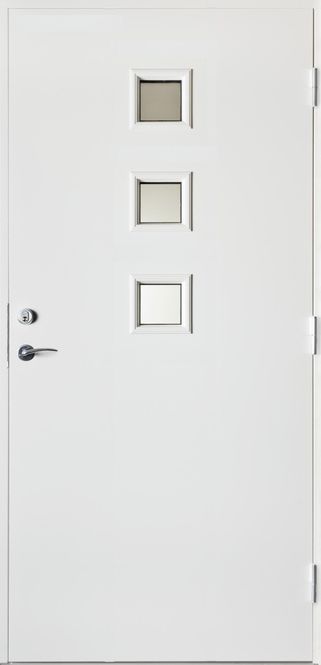 Hovedbilde Ytterdør Ina  - med klart glass