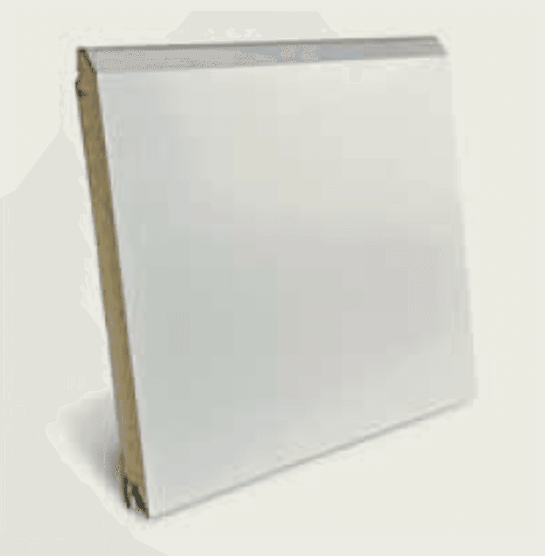 Garasjeport RF Slett – 425 cm bredde, RAL 9010 Hvit